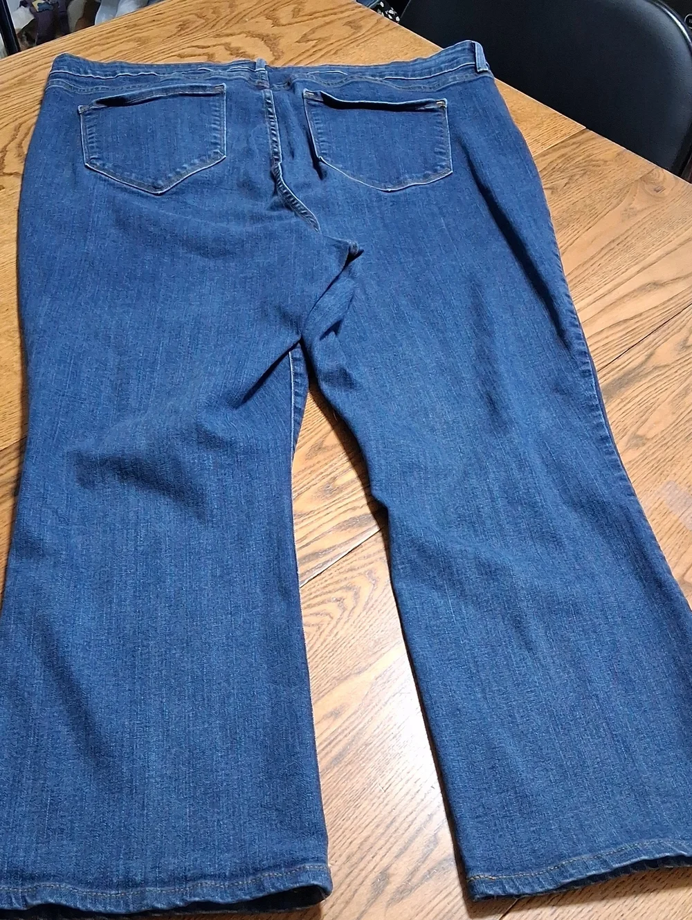 NYDJ Jeans Womens 22W BLUE MINI BILLIE BOOTCUT  Denim Used LIFT TUCK Flared